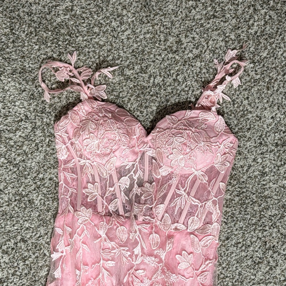 light pink special event dress
